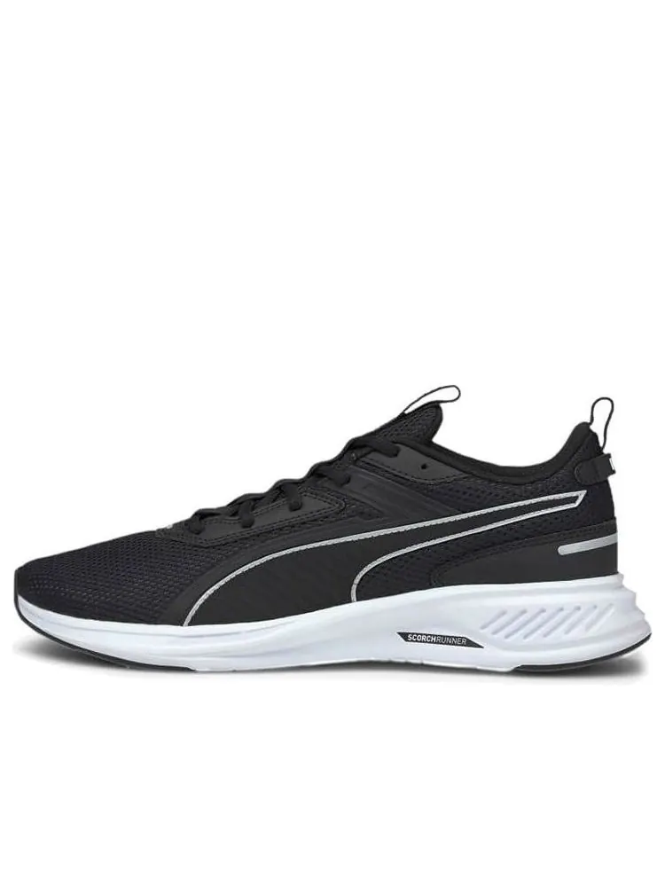Беговые кроссовки PUMA Scorch Runner 'Black White' — изображение 1 из 6, черный