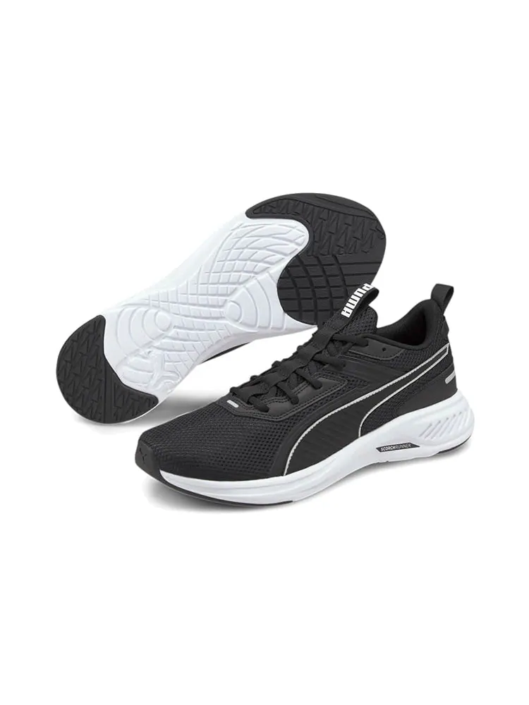 Беговые кроссовки PUMA Scorch Runner 'Black White' — изображение 5 из 6, черный
