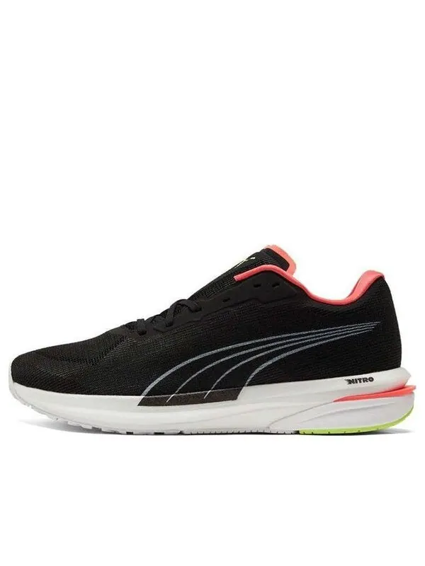 Кроссовки velocity nitro 'black lava' Puma — изображение 1 из 4, черный