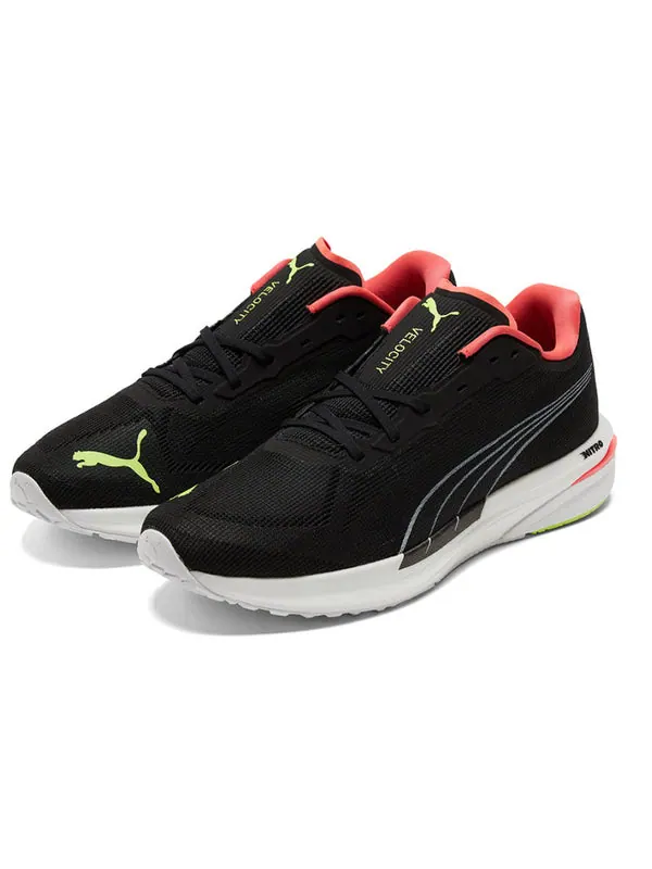 Кроссовки velocity nitro 'black lava' Puma — изображение 3 из 4, черный