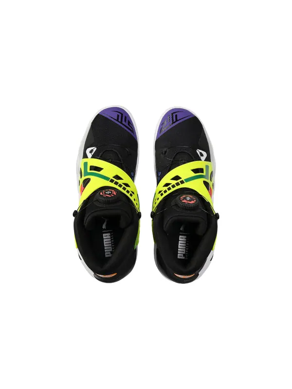 Кроссовки disc rebirth 'black yellow alert' Puma — изображение 3 из 4, черный