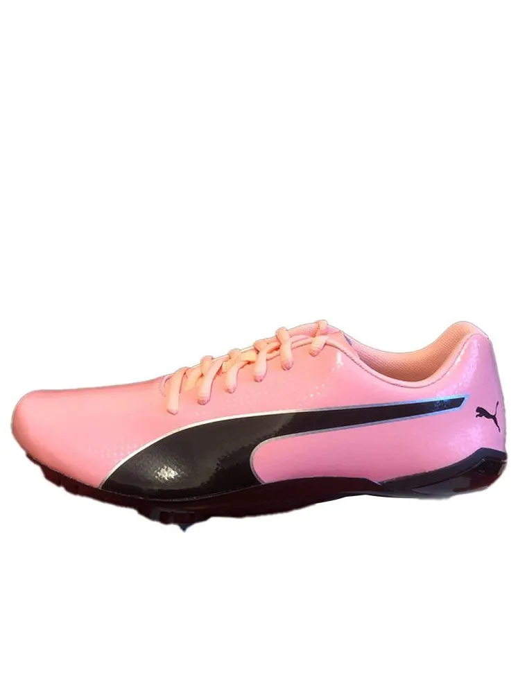 Беговые кроссовки PUMA EvoSPEED Prep Sprint 2 Spiked Shoes Pink/Black — изображение 1 из 2, черный