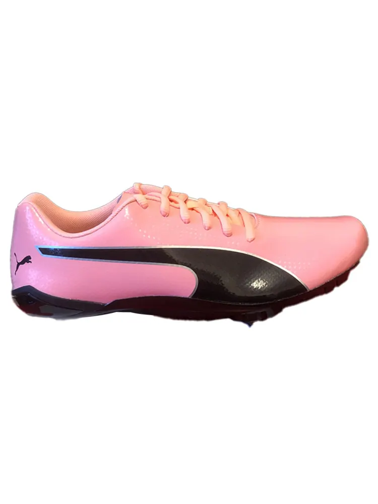 Беговые кроссовки PUMA EvoSPEED Prep Sprint 2 Spiked Shoes Pink/Black — изображение 2 из 2, черный