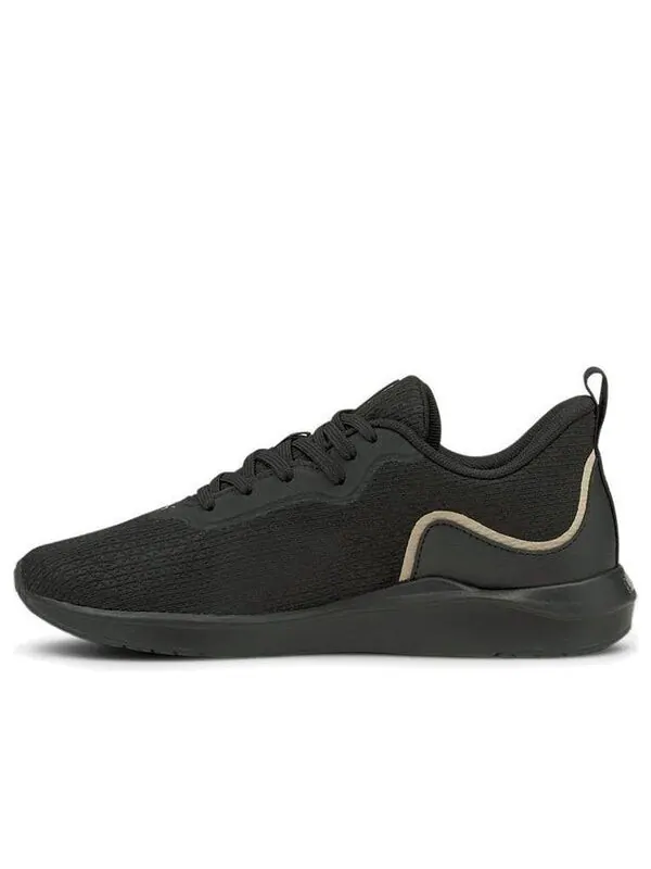 Кроссовки softride finesse 'black team gold' Puma — изображение 1 из 4, черный