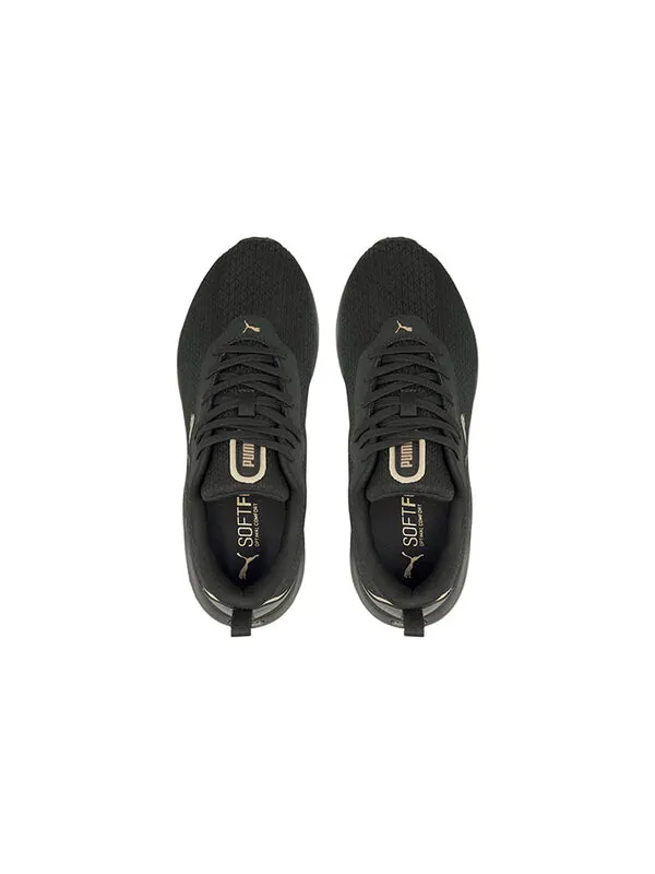 Кроссовки softride finesse 'black team gold' Puma — изображение 3 из 4, черный