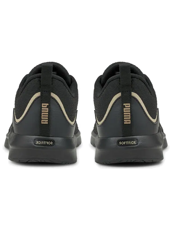 Кроссовки softride finesse 'black team gold' Puma — изображение 4 из 4, черный