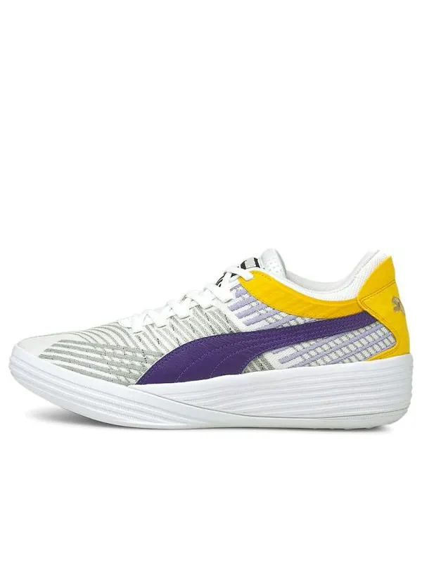 Кроссовки clyde all-pro 'coast 2 coast - lakers' Puma — изображение 1 из 4, белый