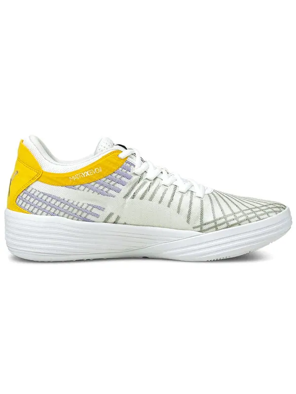 Кроссовки clyde all-pro 'coast 2 coast - lakers' Puma — изображение 2 из 4, белый