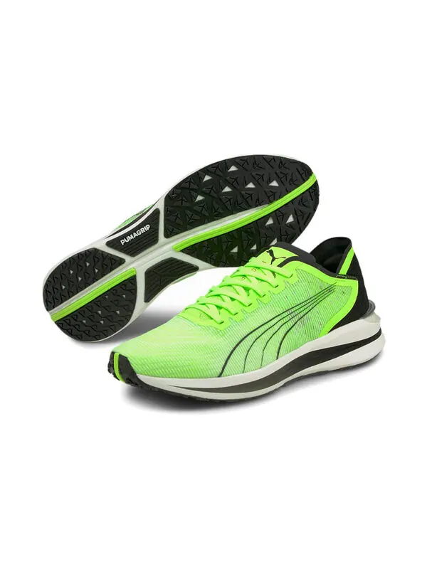 Кроссовки electrify nitro 'green glare' Puma — изображение 3 из 4, зеленый/черный