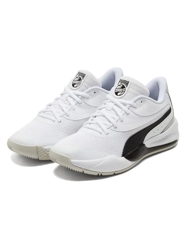 Кроссовки triple basketball 'white black' Puma — изображение 3 из 4, белый/черный