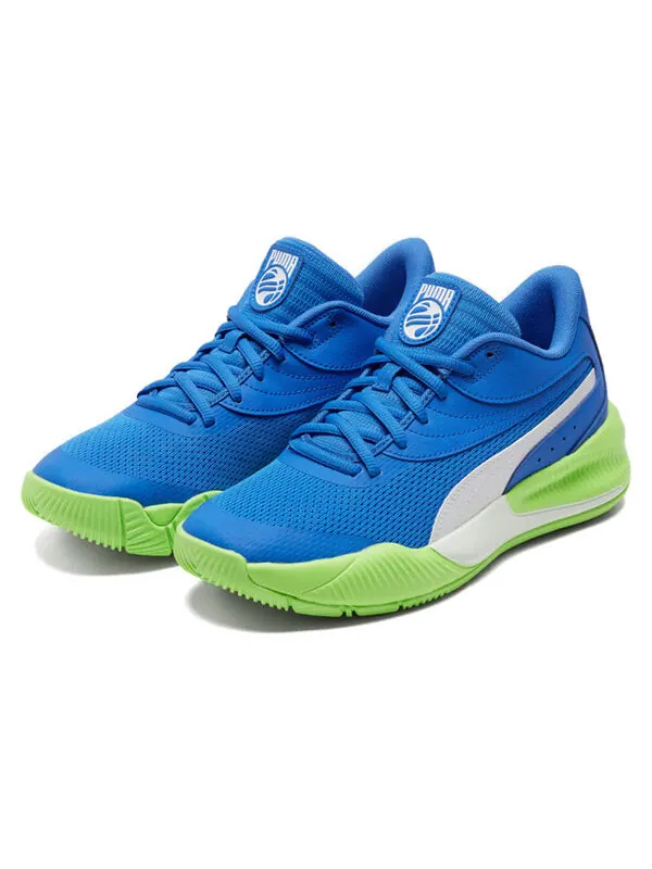Кроссовки triple basketball 'bluemazing green glare' Puma — изображение 3 из 4, синий/зеленый