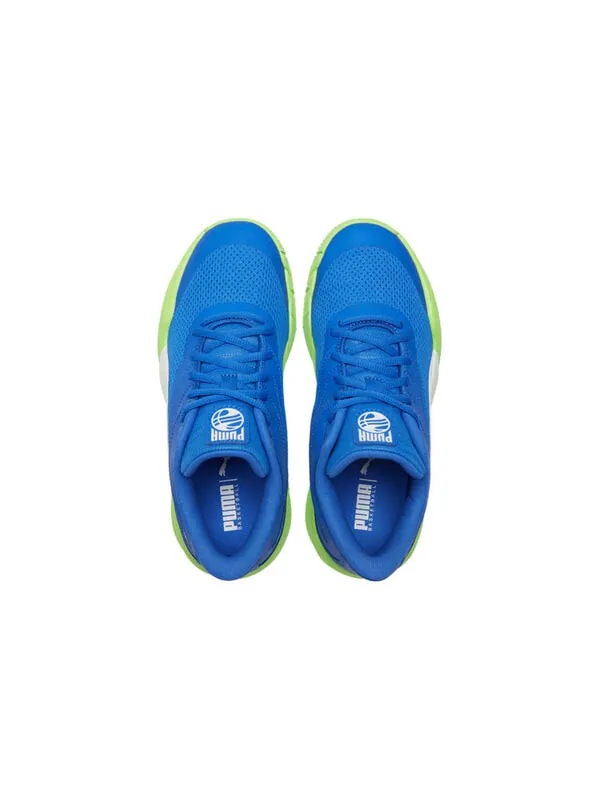 Кроссовки triple basketball 'bluemazing green glare' Puma — изображение 4 из 4, синий/зеленый