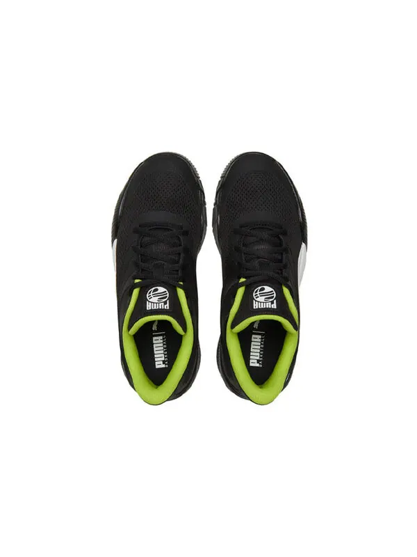 Кроссовки triple basketball 'black white' Puma — изображение 4 из 4, черный/белый/зеленый