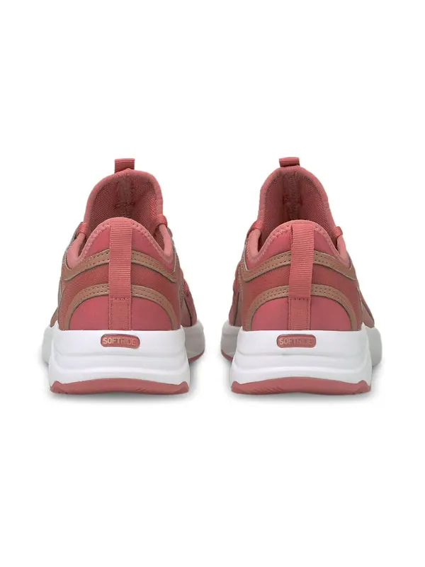 Кроссовки softride sophia q4 shine 'pink white' Puma — изображение 4 из 4, розовый/белый