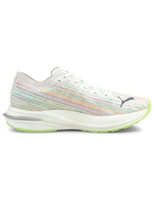 Кроссовки velocity nitro spectra 'white green' Puma — изображение 2 из 4, белый/зеленый