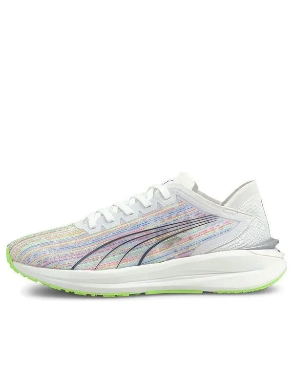 Кроссовки electrify nitro spectra 'white green' Puma — изображение 1 из 4, белый/зеленый