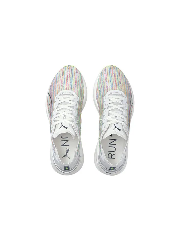 Кроссовки electrify nitro spectra 'white green' Puma — изображение 3 из 4, белый/зеленый