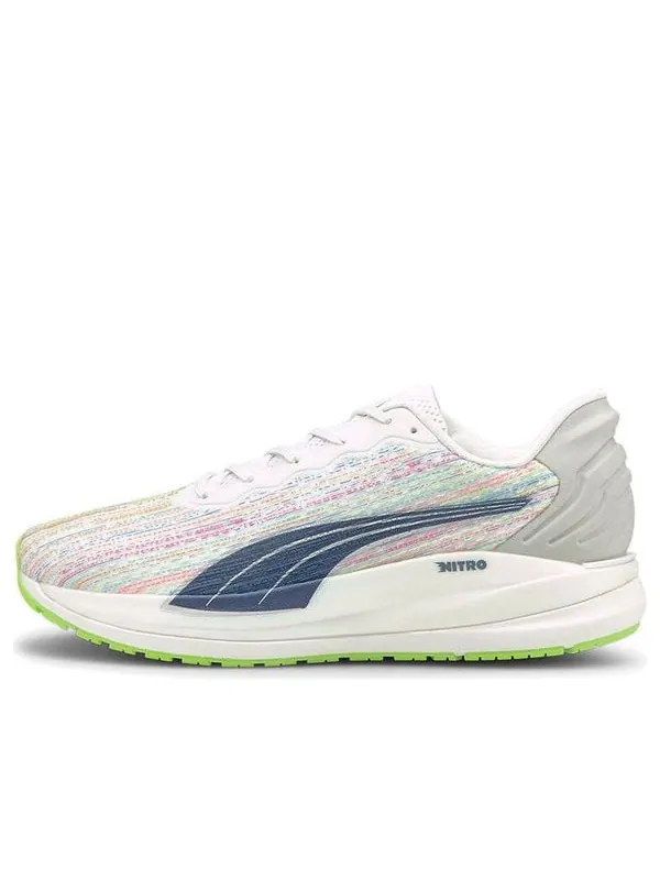 Кроссовки magnify nitro sp 'white sunblaze green glare' Puma — изображение 1 из 4, кремовый/зеленый