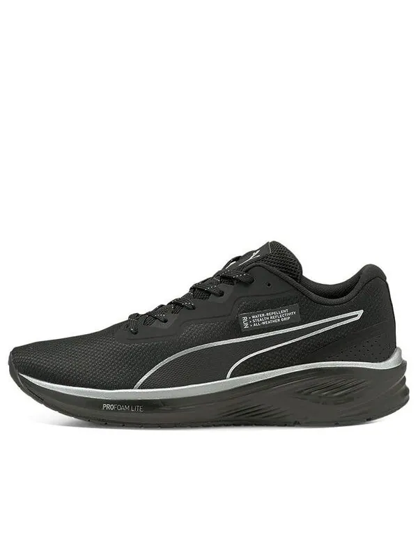 Кроссовки aviator low-top black Puma — изображение 1 из 4, черный/серебристый