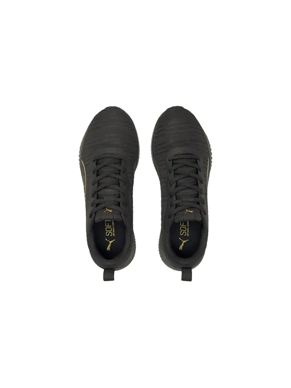 Кроссовки flyer flex 'black team gold' Puma — изображение 3 из 4, черный