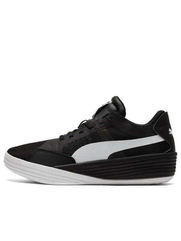 Кроссовки clyde all-pro team 'black white' Puma — изображение 1 из 4, черный/белый