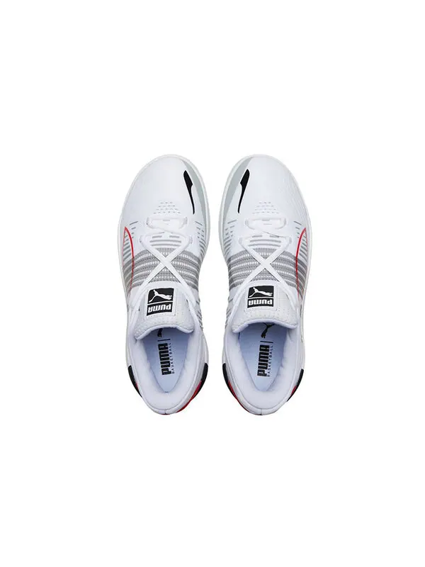 Кроссовки fusion nitro 'white high risk red' Puma — изображение 4 из 4, белый/красный