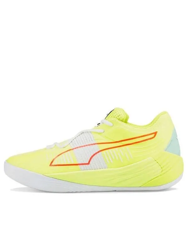 Кроссовки fusion nitro 'yellow glow' Puma — изображение 1 из 4, желтый/белый