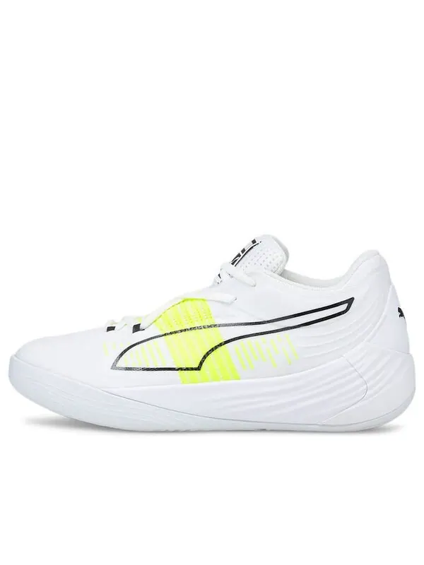 Кроссовки fusion nitro 'white neon yellow' Puma — изображение 1 из 4
