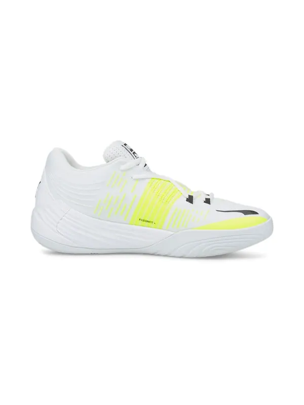 Кроссовки fusion nitro 'white neon yellow' Puma — изображение 2 из 4