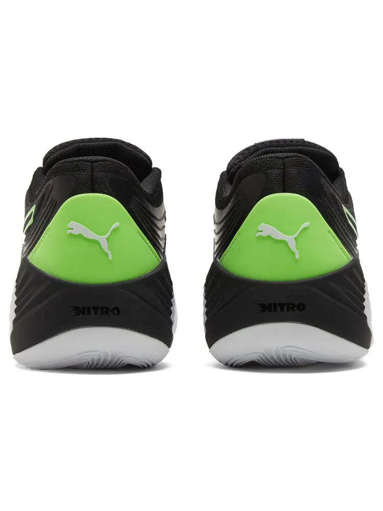 Кроссовки PUMA Fusion Nitro 'Black Green Glare' 195587-01 — изображение 5 из 7, черный зеленый