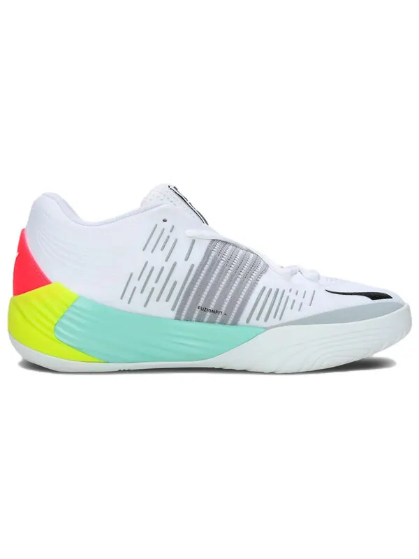Кроссовки fusion nitro 'white eggshell blue' Puma — изображение 2 из 4, белый