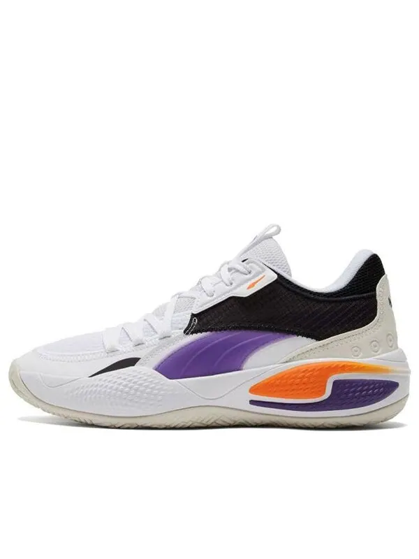 Кроссовки court rider i 'white prism violet' Puma — изображение 1 из 4, белый/черный/фиолетовый
