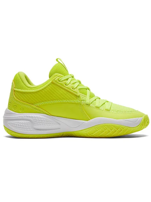 Кроссовки court rider i 'yellow glow' Puma — изображение 2 из 4, желтый/белый