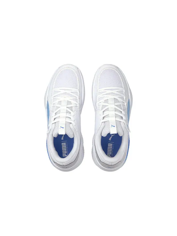 Кроссовки court rider team 'white bluemazing' Puma — изображение 3 из 4, белый/синий