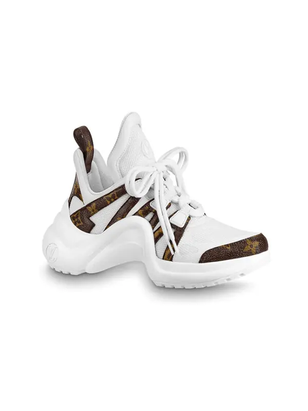 Кроссовки lv archlight sports shoes 'white black' Louis Vuitton — изображение 2 из 4, белый
