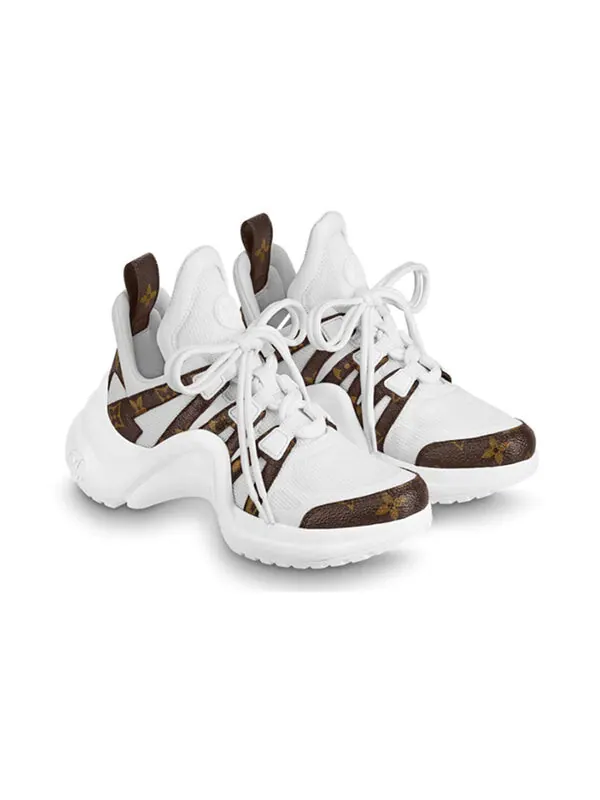 Кроссовки lv archlight sports shoes 'white black' Louis Vuitton — изображение 3 из 4, белый