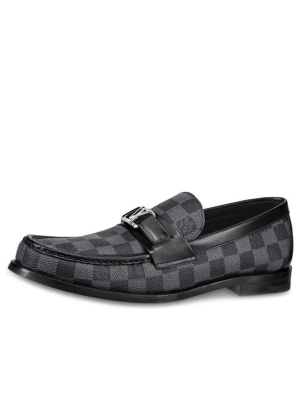 Кроссовки major loafers 'grey' Louis Vuitton — изображение 1 из 4, серый/черный