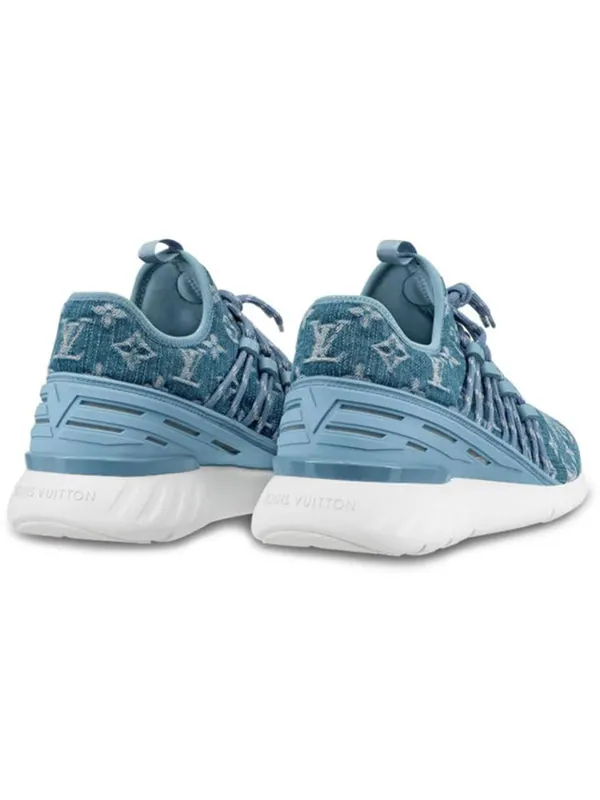 Кроссовки fastlane sneakers 'denim logo monogram' Louis Vuitton — изображение 4 из 4, синий/белый