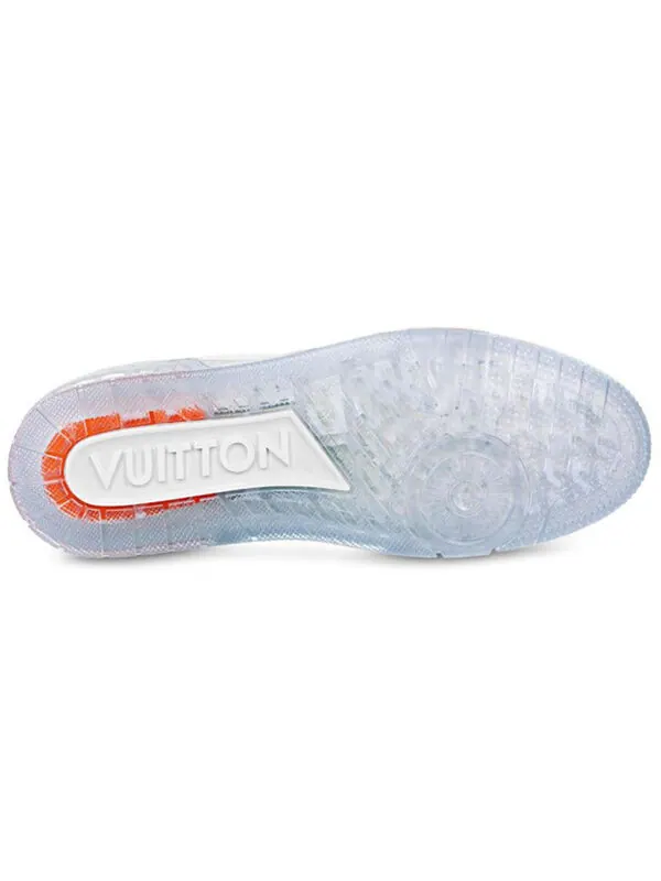 Кроссовки trainer sneakers 'pearly transparent white' Louis Vuitton — изображение 3 из 4, белый