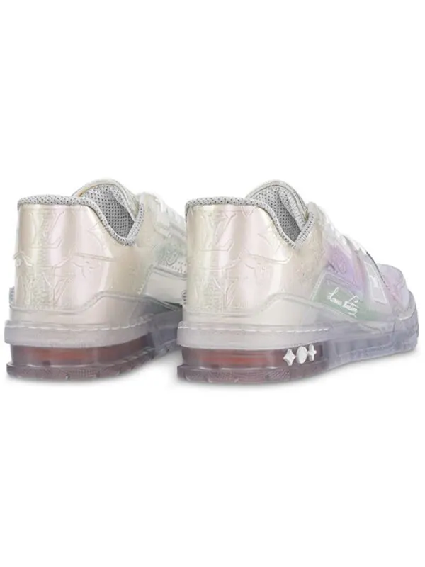 Кроссовки trainer sneakers 'pearly transparent white' Louis Vuitton — изображение 4 из 4, белый