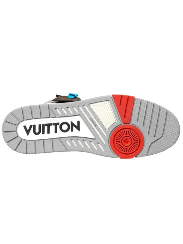 Кроссовки 408 paris high top sneakers 'black grey blue' Louis Vuitton — изображение 4 из 4, мульти