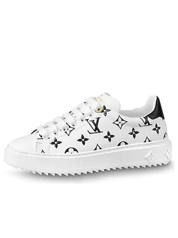 Кроссовки lv time out sneakers black/white Louis Vuitton — изображение 1 из 4, черный