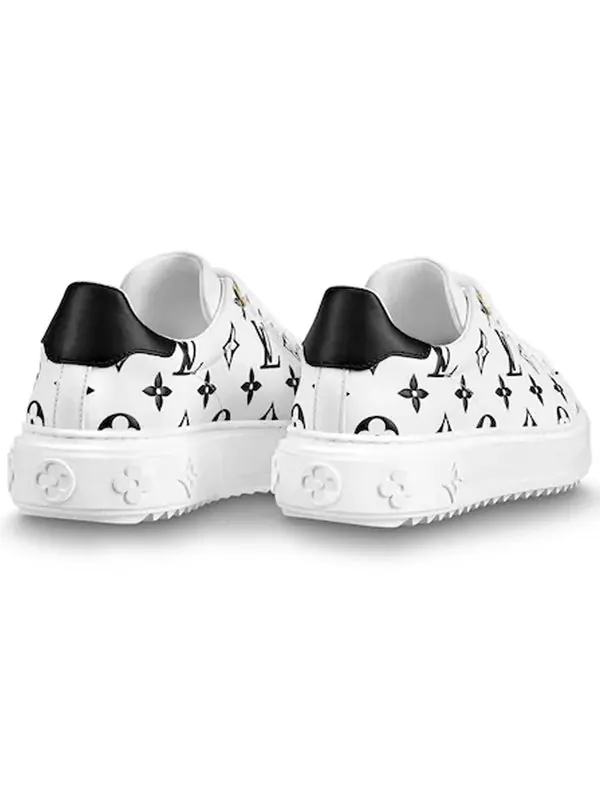 Кроссовки lv time out sneakers black/white Louis Vuitton — изображение 4 из 4, черный