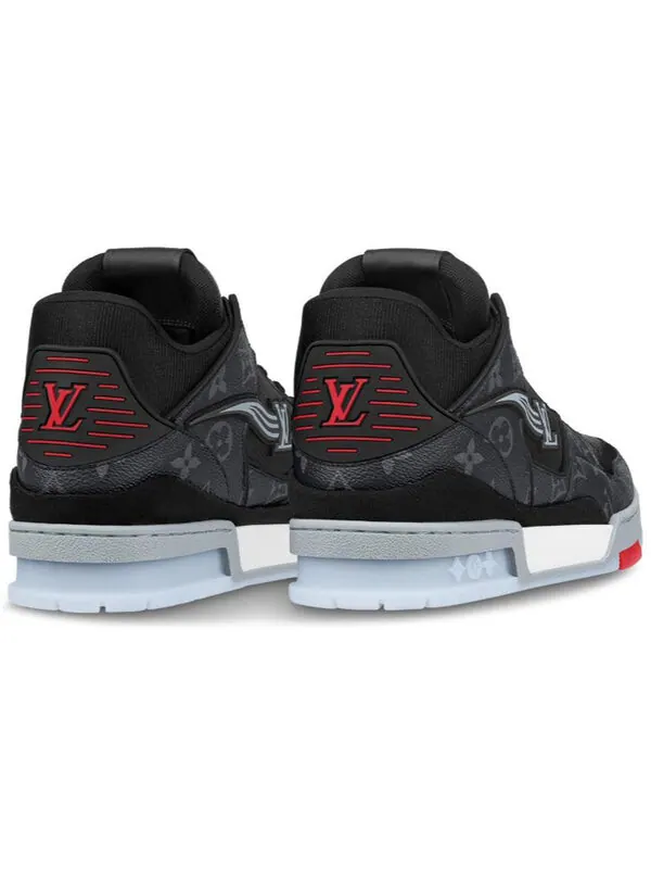 Кроссовки trainer sneakers 'black monogram red' Louis Vuitton — изображение 3 из 3
