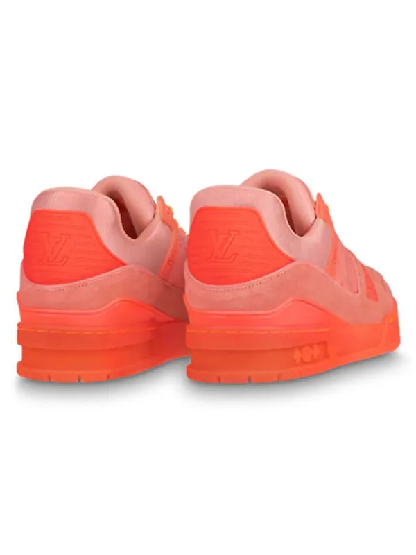 Кроссовки x virgil abloh trainer sneakers 'virgil peach' Louis Vuitton — изображение 3 из 4, оранжевый