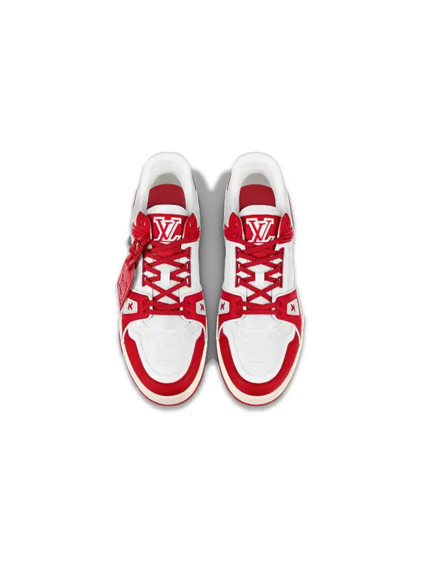 Кроссовки x product (red) trainers 'red' Louis Vuitton — изображение 3 из 4, красный/белый