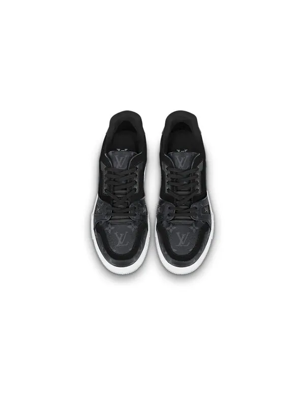 Кроссовки trainer sneaker 'dark grey monogram' Louis Vuitton — изображение 3 из 4, серый/черный/белый