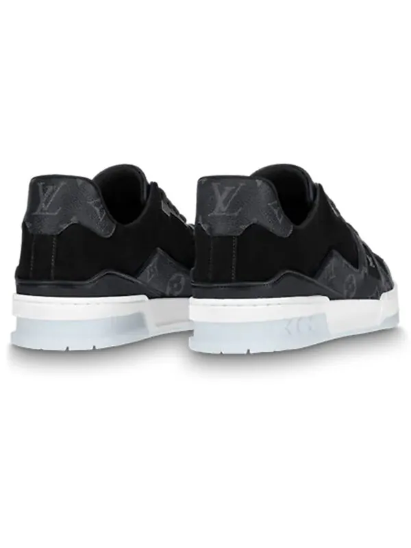 Кроссовки trainer sneaker 'dark grey monogram' Louis Vuitton — изображение 4 из 4, серый/черный/белый