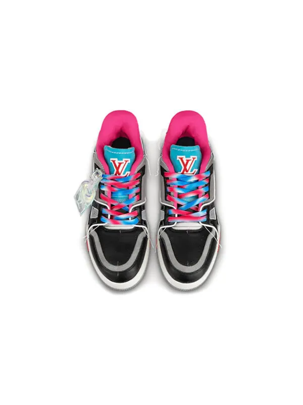 Кроссовки trainers 'pink multi-color' Louis Vuitton — изображение 3 из 4