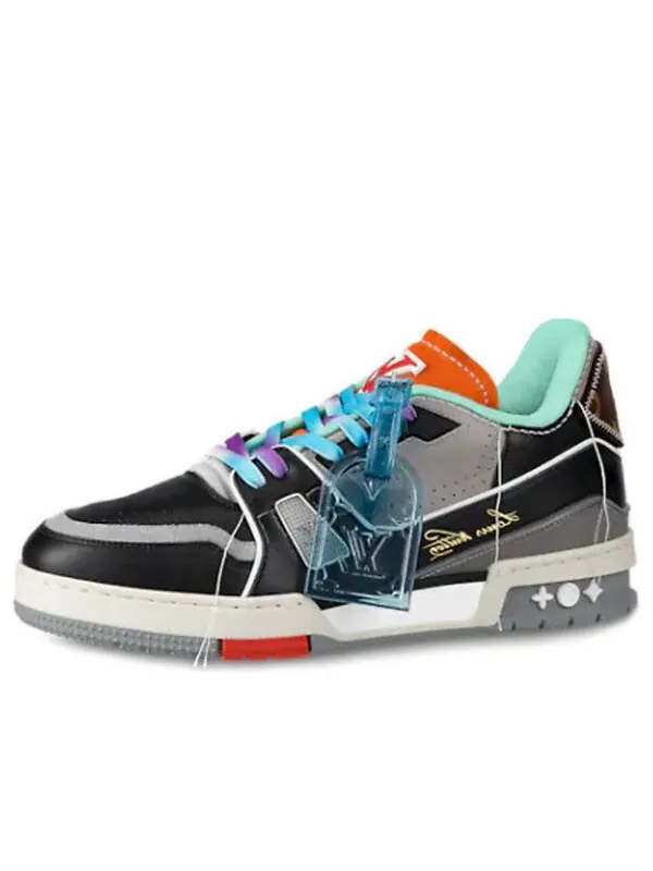 Кроссовки lv trainers 'teal multi-color' Louis Vuitton — изображение 1 из 4